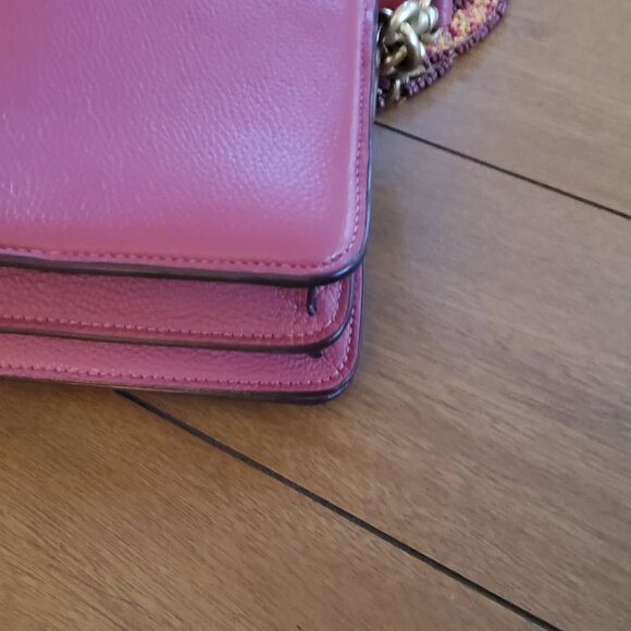 Coach Tabby Shoulder Bag 26 in Rasberry CJ838 - Picture 6 of 13